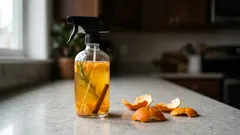 タンジェリンの皮と酢：春の大掃除に役立つ簡単な裏ワザ