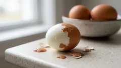 卵の殻が簡単にむけるゆで方:シェフが教えるコツと秘訣