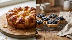 これ以上に簡単なものはありません：お茶のお供にぴったりの、こねない簡単レシピ4選