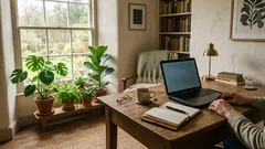 ホームオフィス：在宅勤務を効率的に進めるための快適な空間づくり