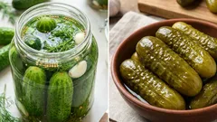 「採れたてのようなサクサク感が持続する：キュウリの漬物作りで避けるべき失敗」